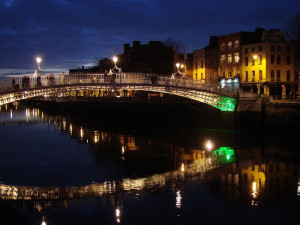Дублин # Мост Полпенни в Дублине-pic01