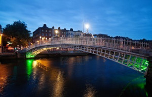 Дублин # Мост Полпенни в Дублине-pic03
