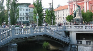 Любляна # Тройной мост – символ Любляны-pic01